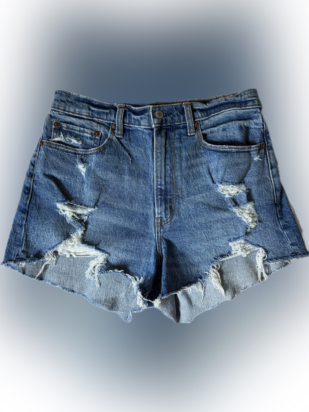 Abercrombie Curve Love The Mom Short High Rise